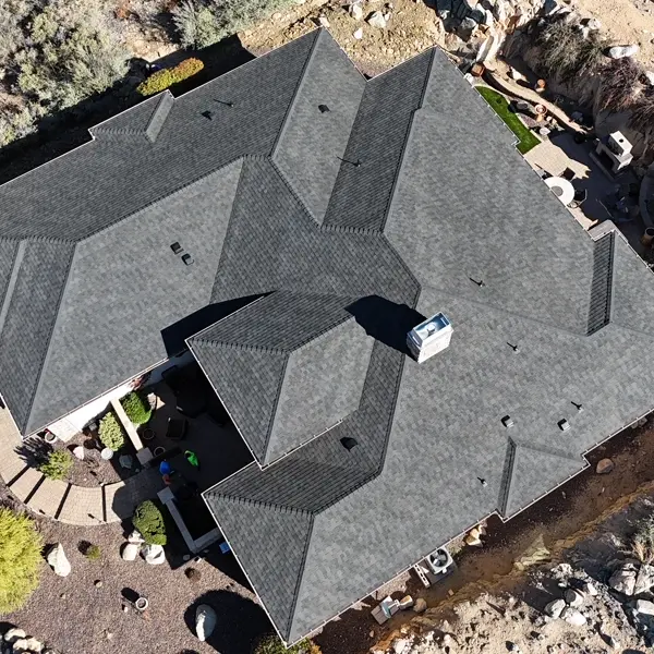 Completed roof replacement by Grand Canyon Roofing in Prescott AZ